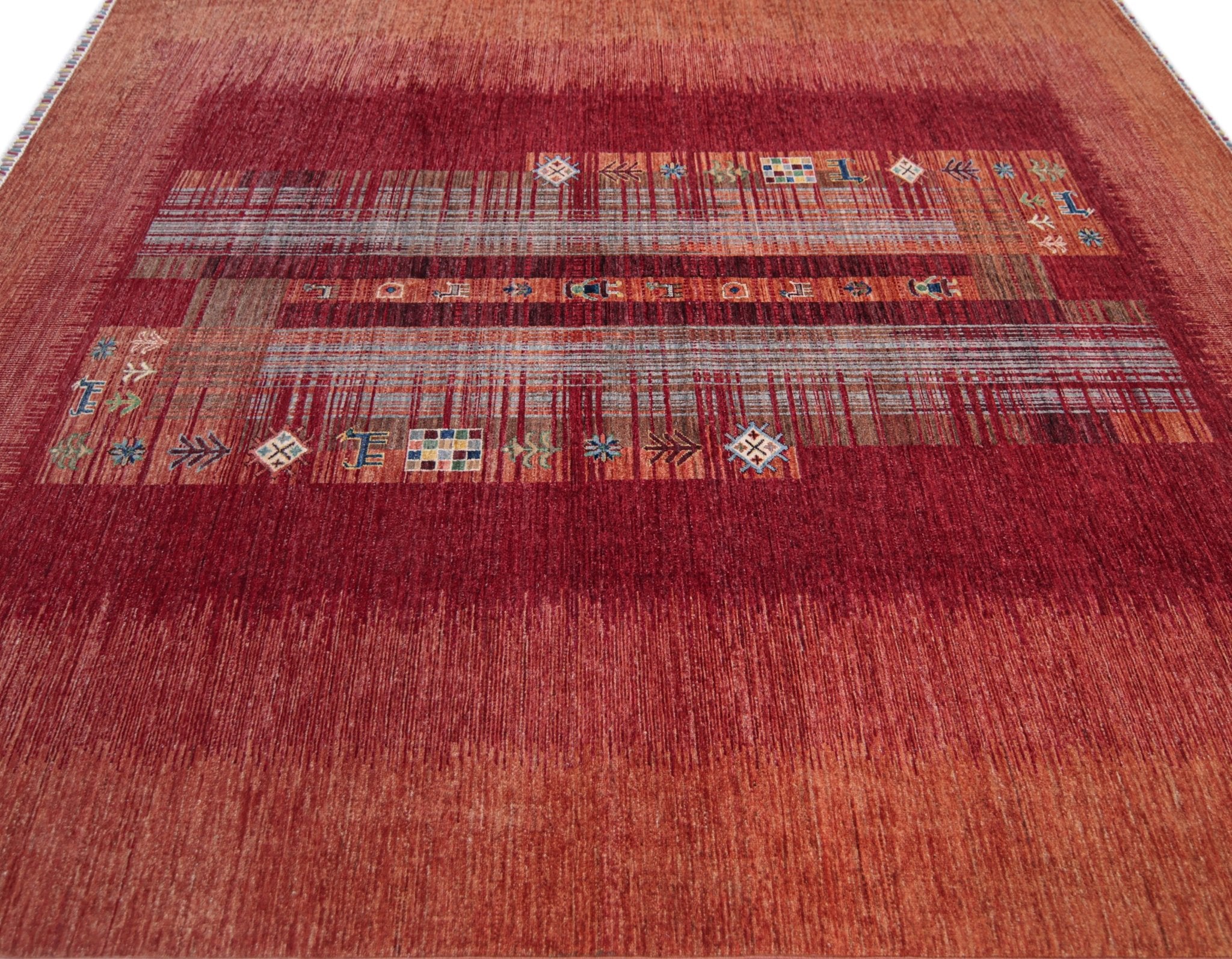 Karawan Rouge El Dokuma Yün Halı 293 x 246 cm - Borr Halı