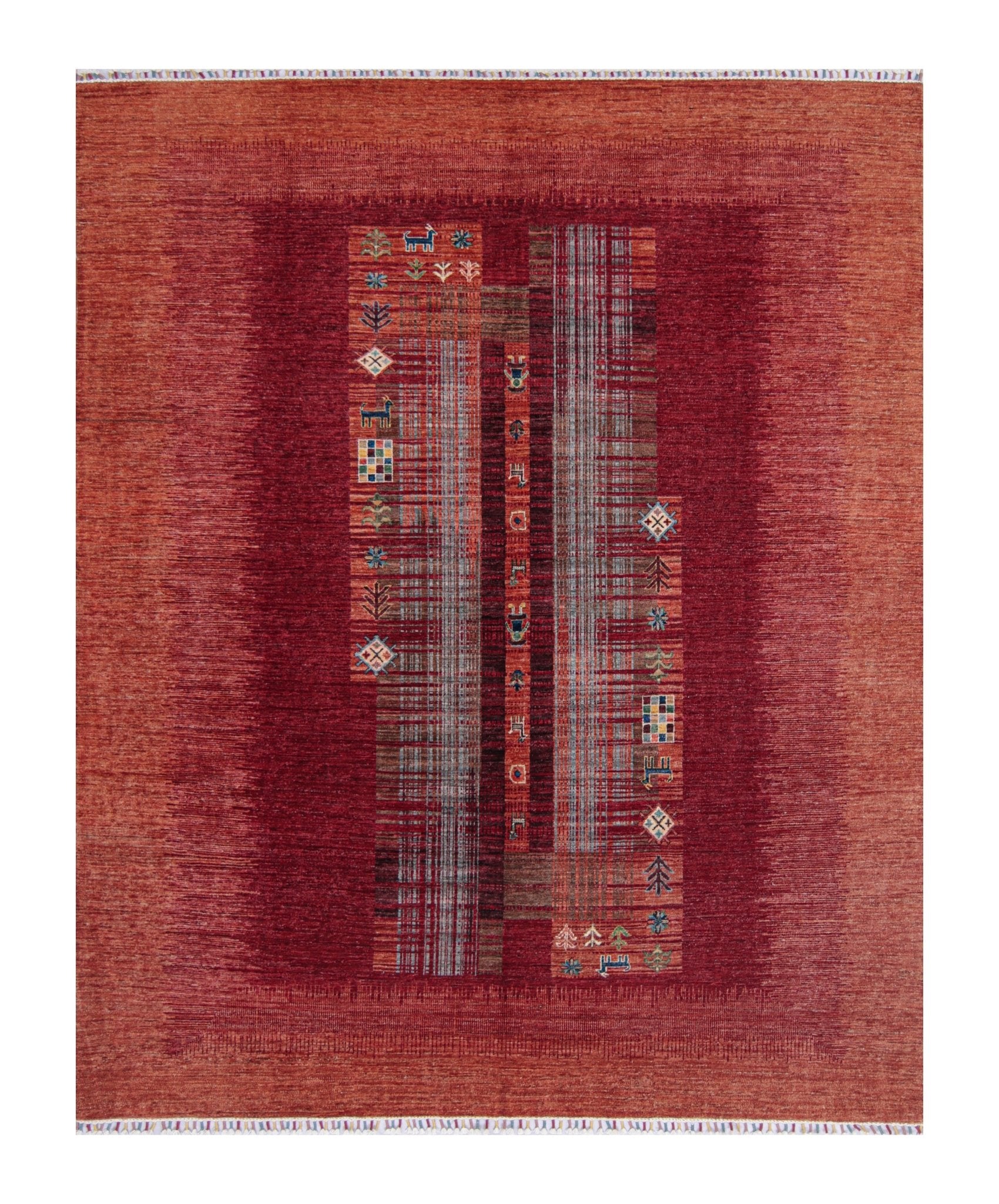 Karawan Rouge El Dokuma Yün Halı 293 x 246 cm - Borr Halı