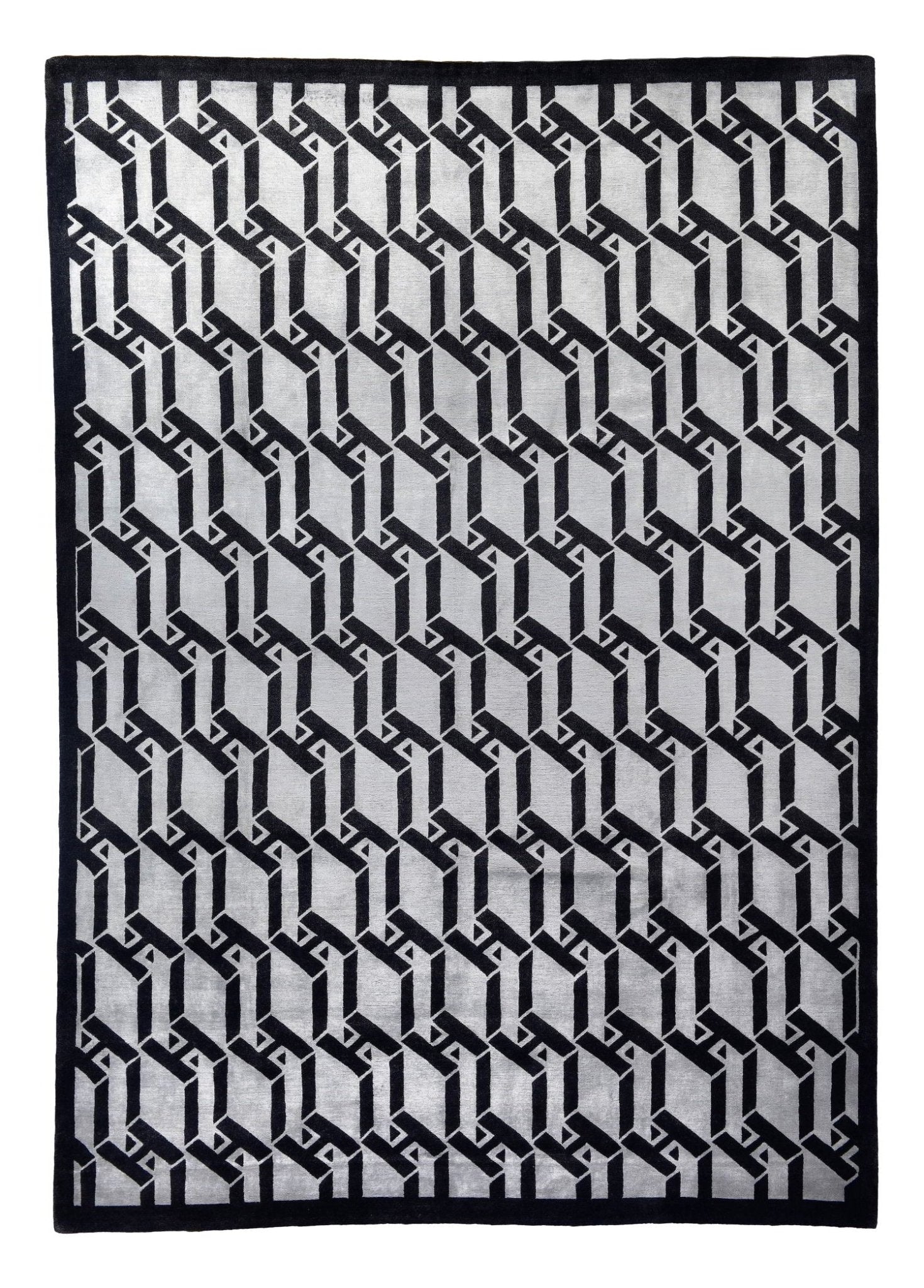 Kryvon El Dokuma Yün ve İpek Halı 320x242 cm - Borr Halı