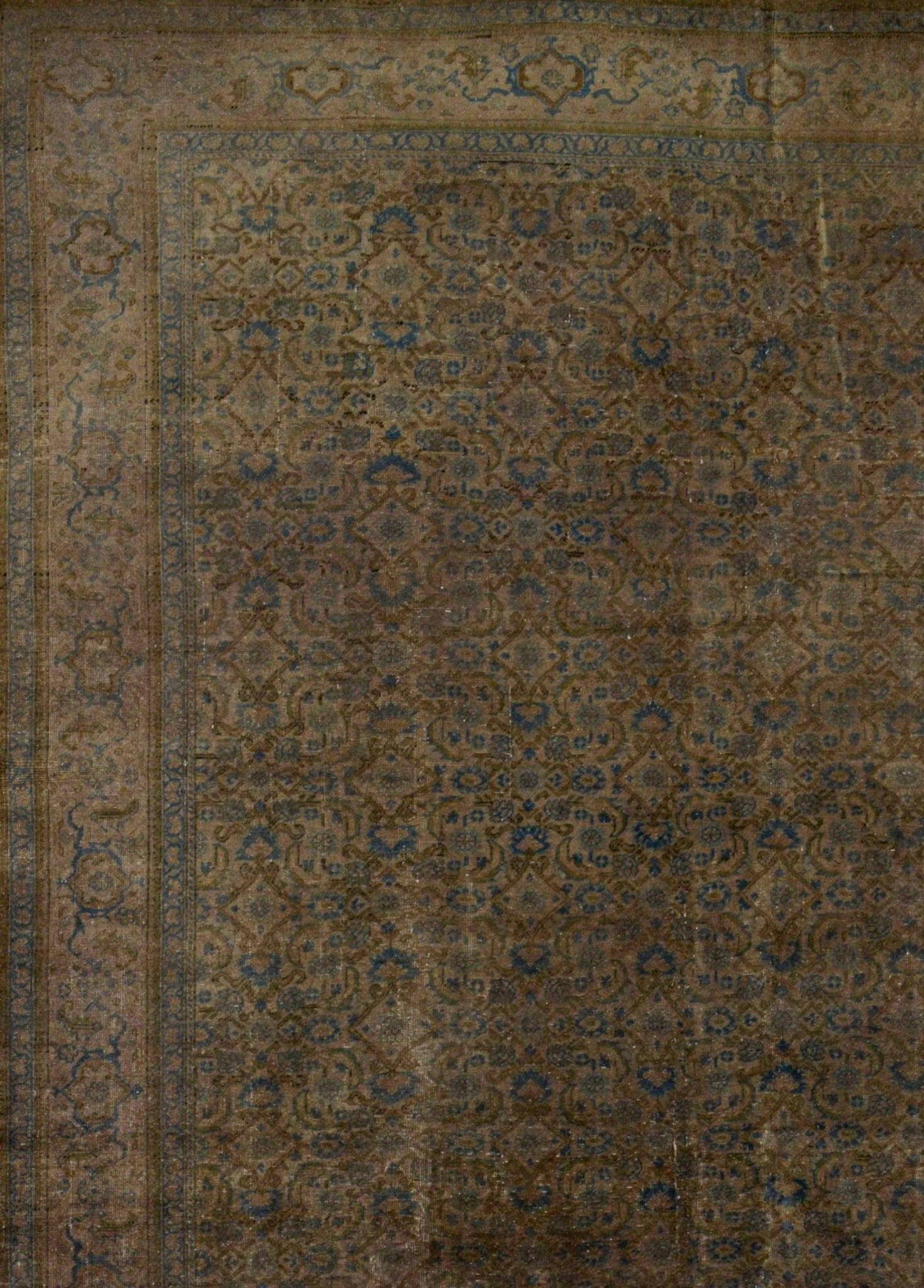 Ladiran Vintage El Dokuma Yün Halı 362 x 252 cm - Borr Halı