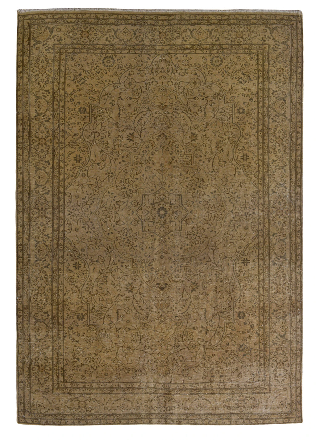 Ladvarin Vintage El Dokuma Yün Halı 291 x 210 cm (6 m²) - Borr Halı