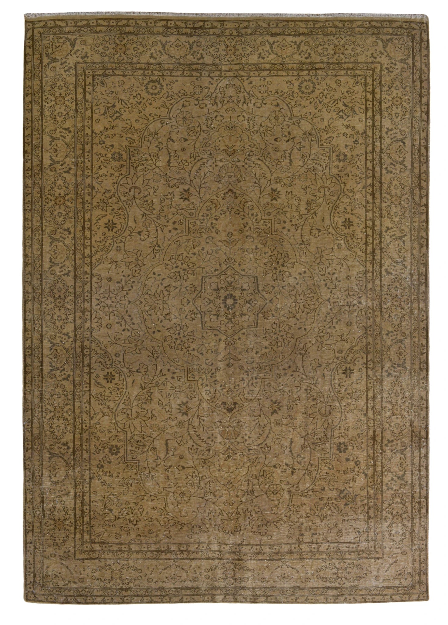 Ladvarin Vintage El Dokuma Yün Halı 291 x 210 cm (6 m²) - Borr Halı