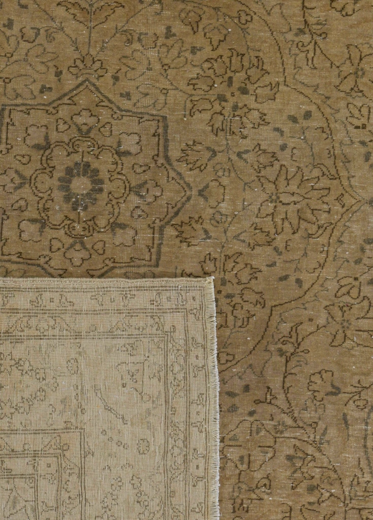Ladvarin Vintage El Dokuma Yün Halı 291 x 210 cm (6 m²) - Borr Halı