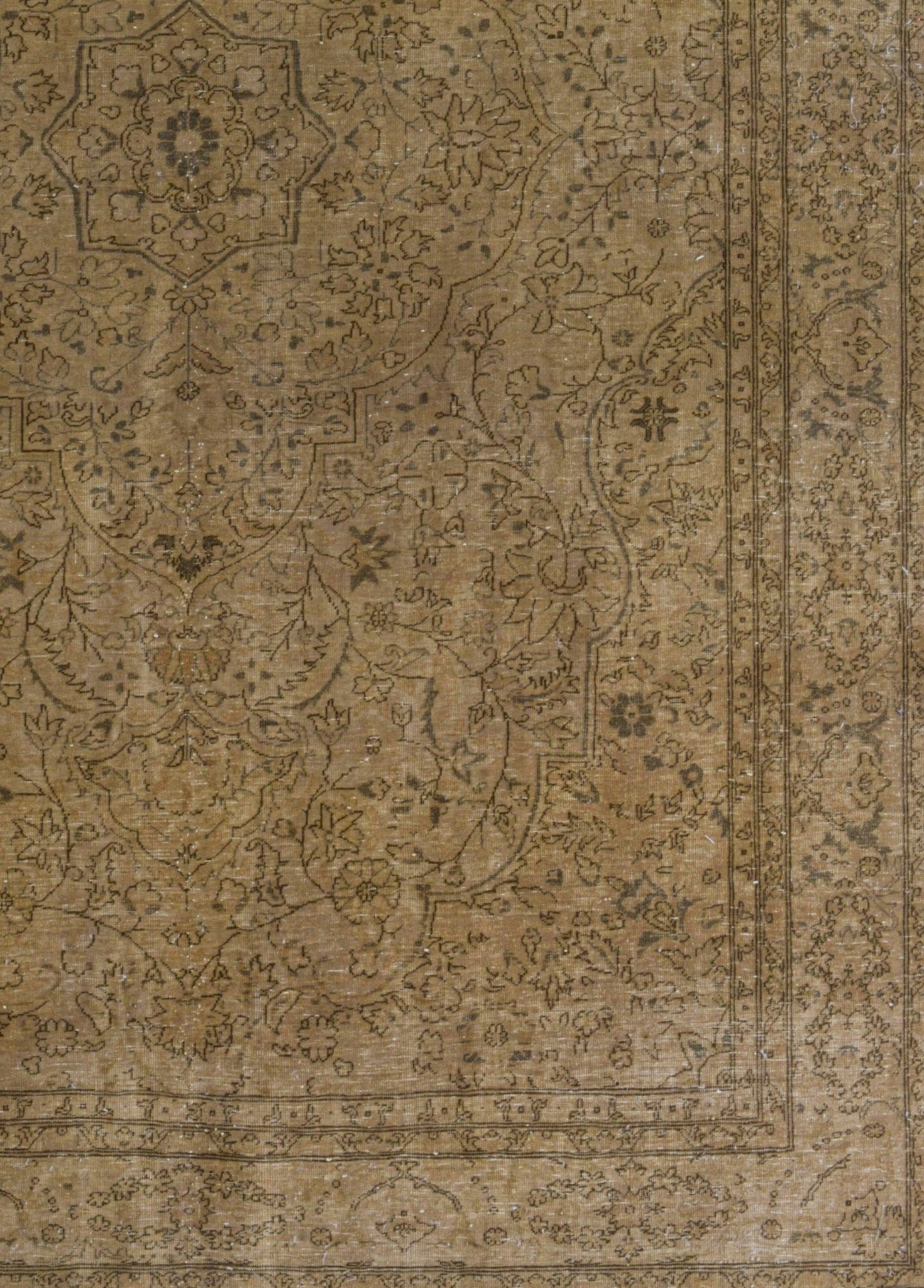 Ladvarin Vintage El Dokuma Yün Halı 291 x 210 cm (6 m²) - Borr Halı