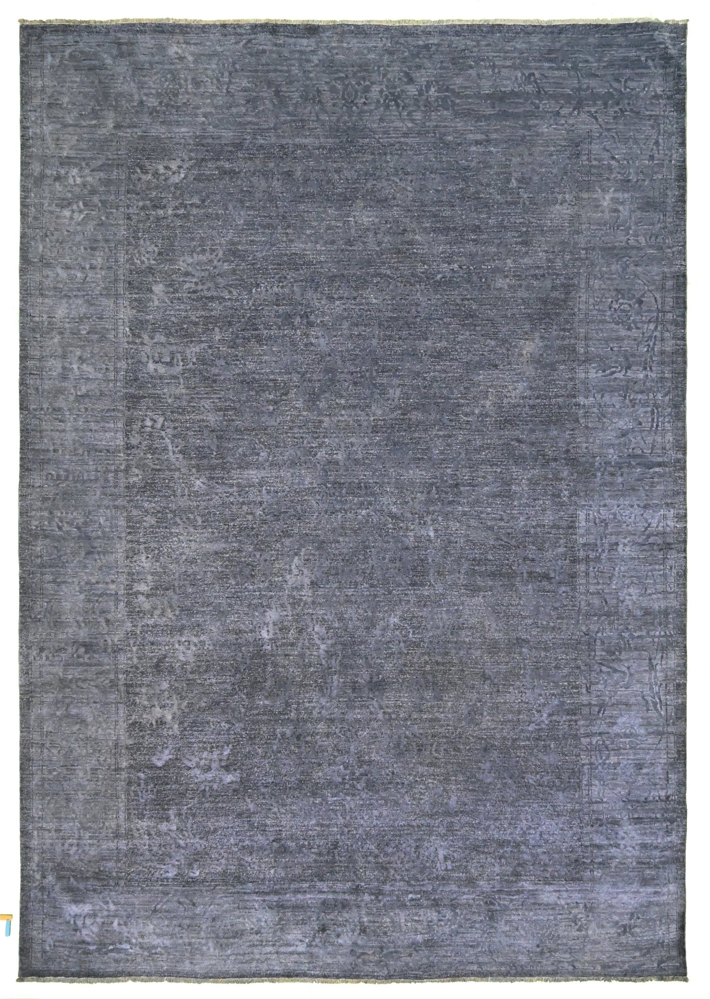 Lagoon Teal El Dokuma Yün Halı 284x198 cm - Borr Halı