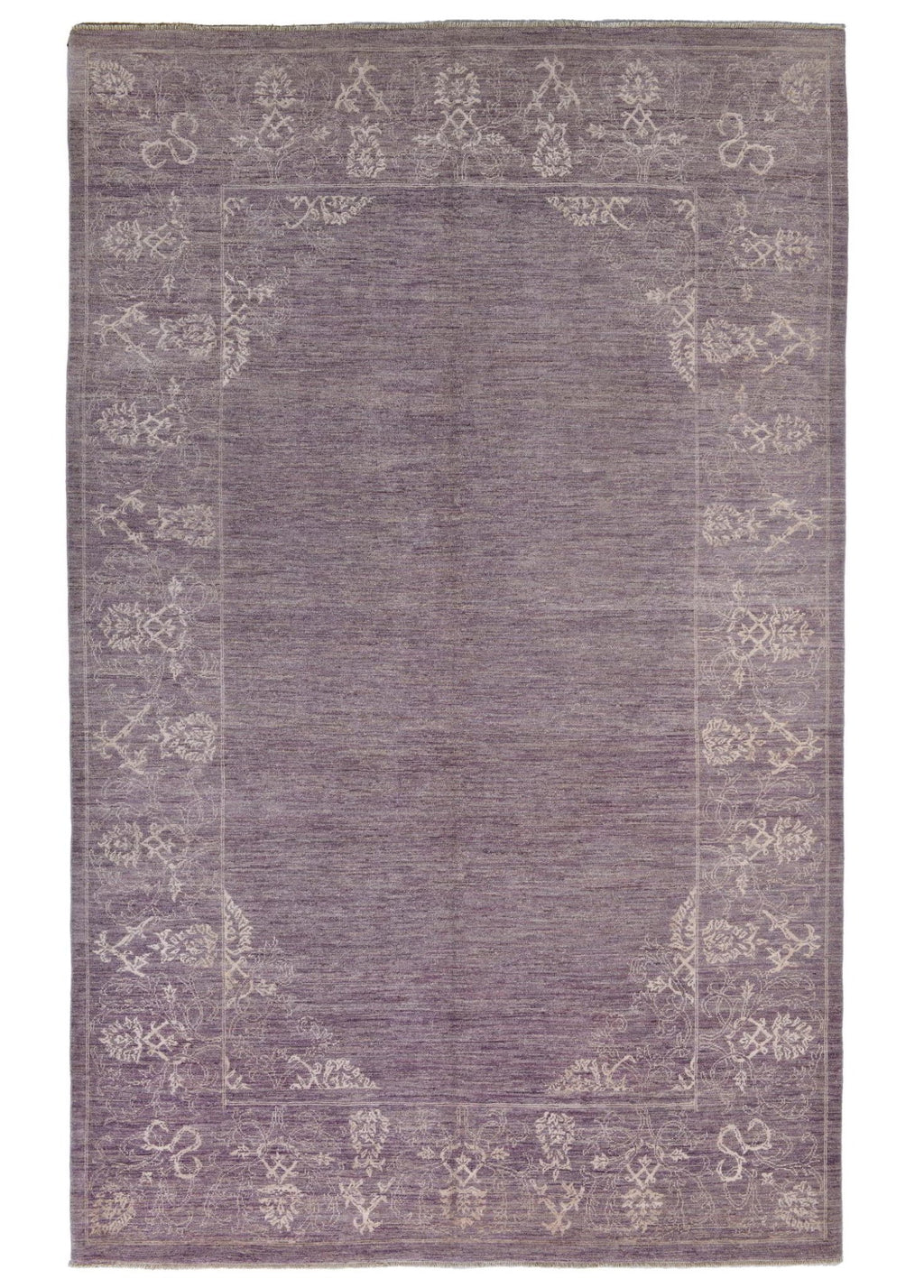 Lavendre El Dokuma Yün ve İpek Halı 306x199 cm - Borr Halı