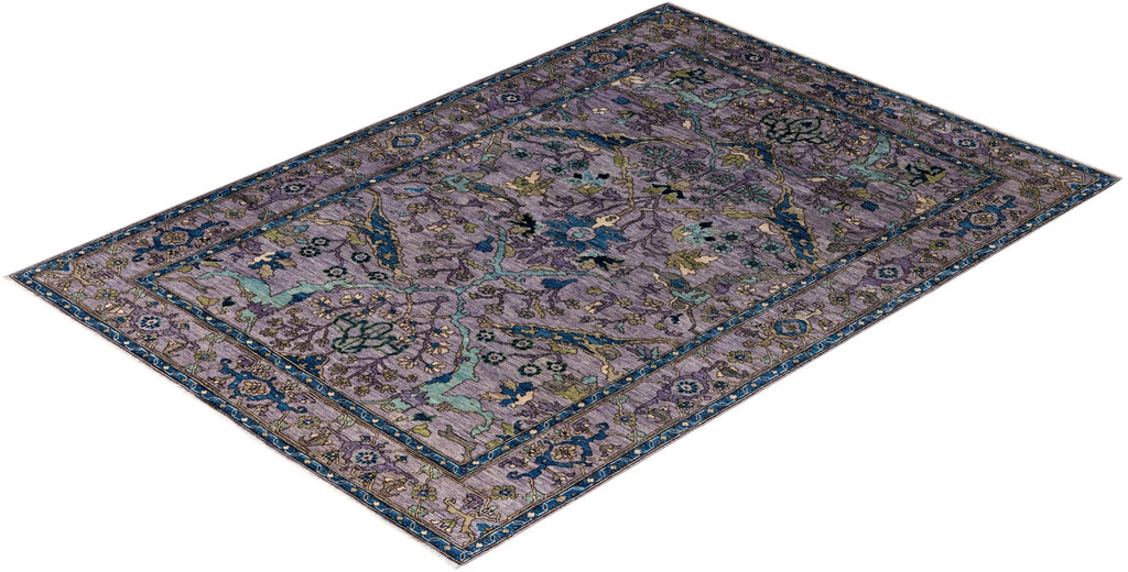 Laver Orchid El Dokuma Yün Halı 260 x 182 cm - Borr Halı
