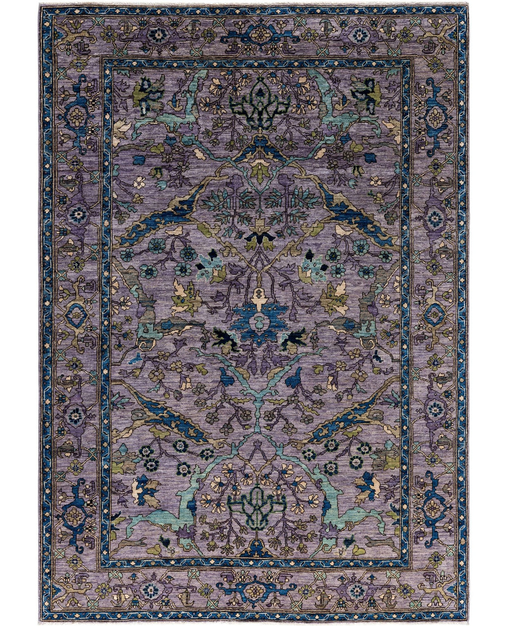 Laver Orchid El Dokuma Yün Halı 260 x 182 cm - Borr Halı