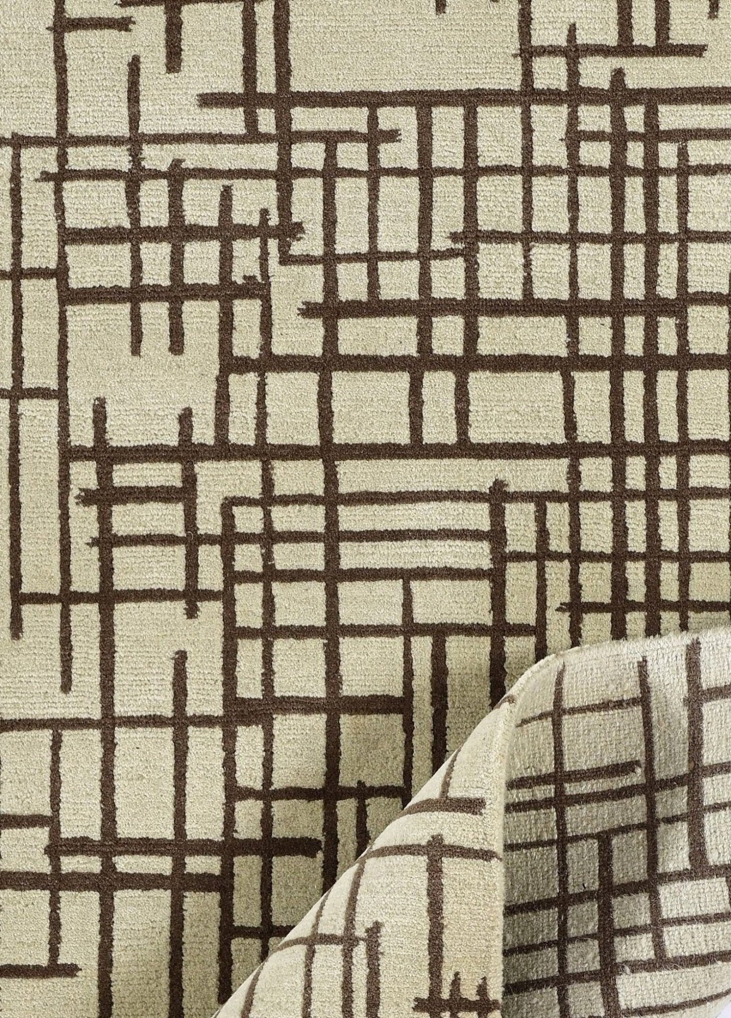 Lintrix El Dokuma Yün ve İpek Halı 241x172 cm - Borr Halı