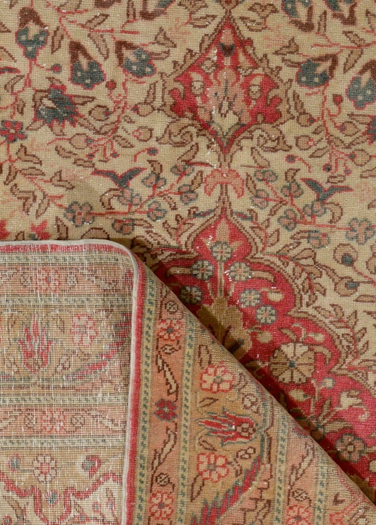 Lumina Vintage El Dokuma Yün Halı 216 x 146 cm - Borr Halı