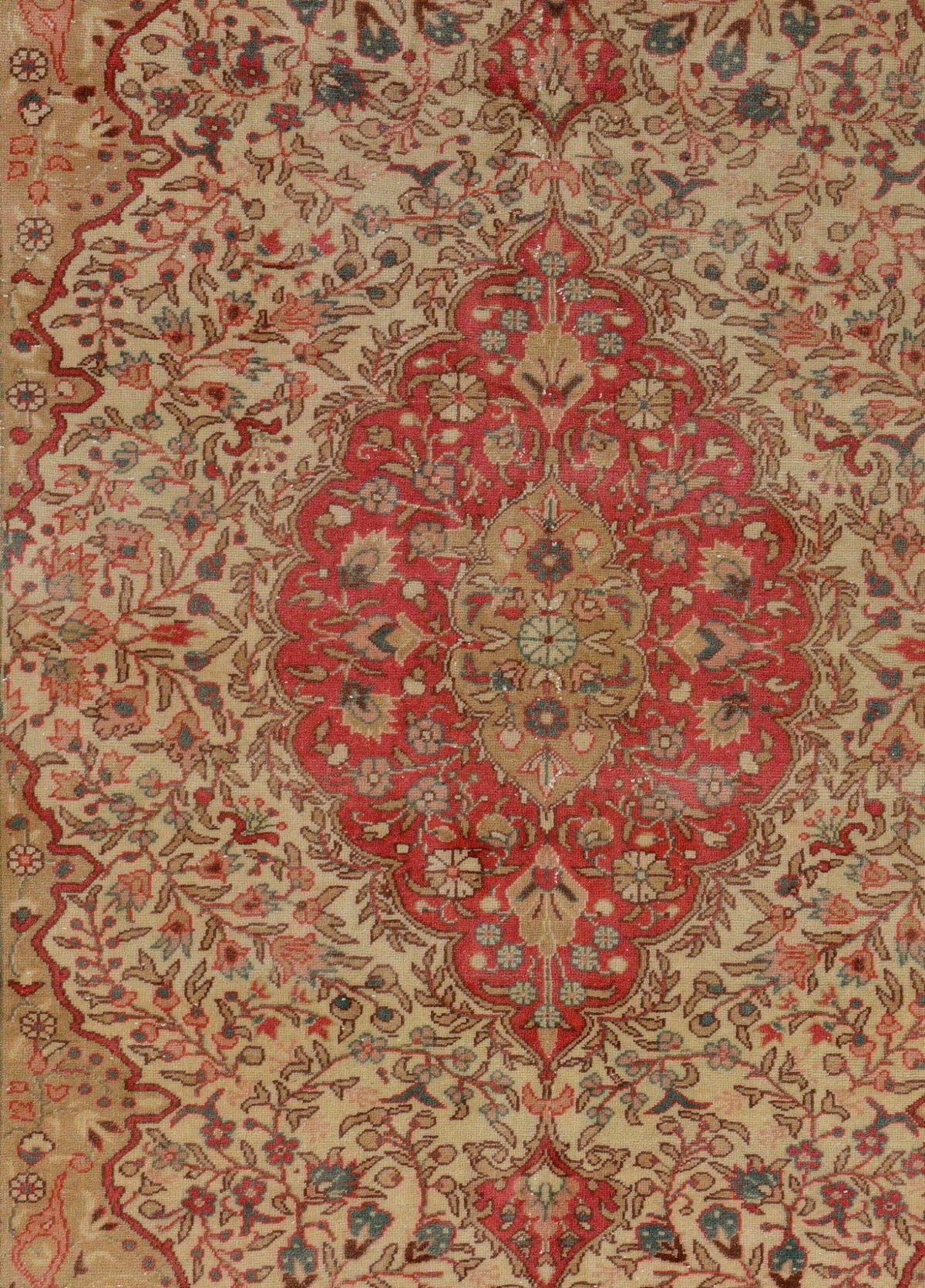Lumina Vintage El Dokuma Yün Halı 216 x 146 cm - Borr Halı