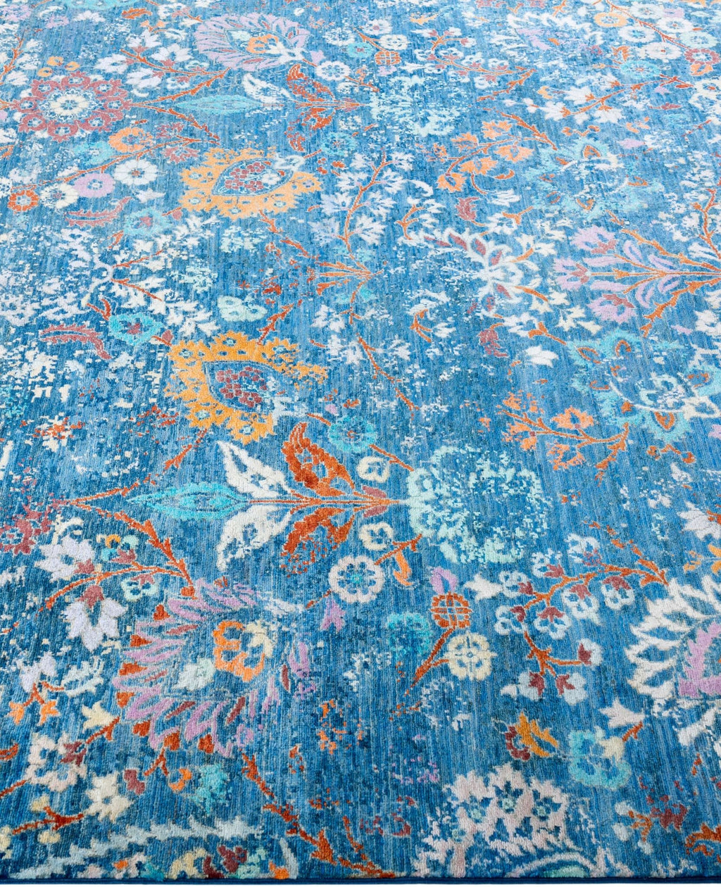 Lunara Garden El Dokuma Yün ve İpek Halı 302X243 cm - Borr Halı