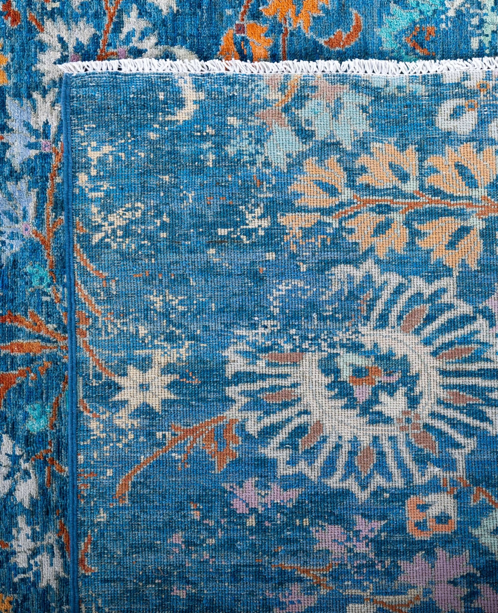 Lunara Garden El Dokuma Yün ve İpek Halı 302X243 cm - Borr Halı