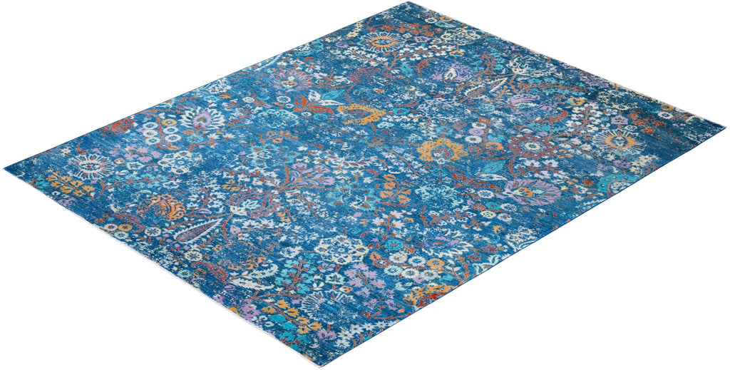 Lunara Garden El Dokuma Yün ve İpek Halı 302X243 cm - Borr Halı