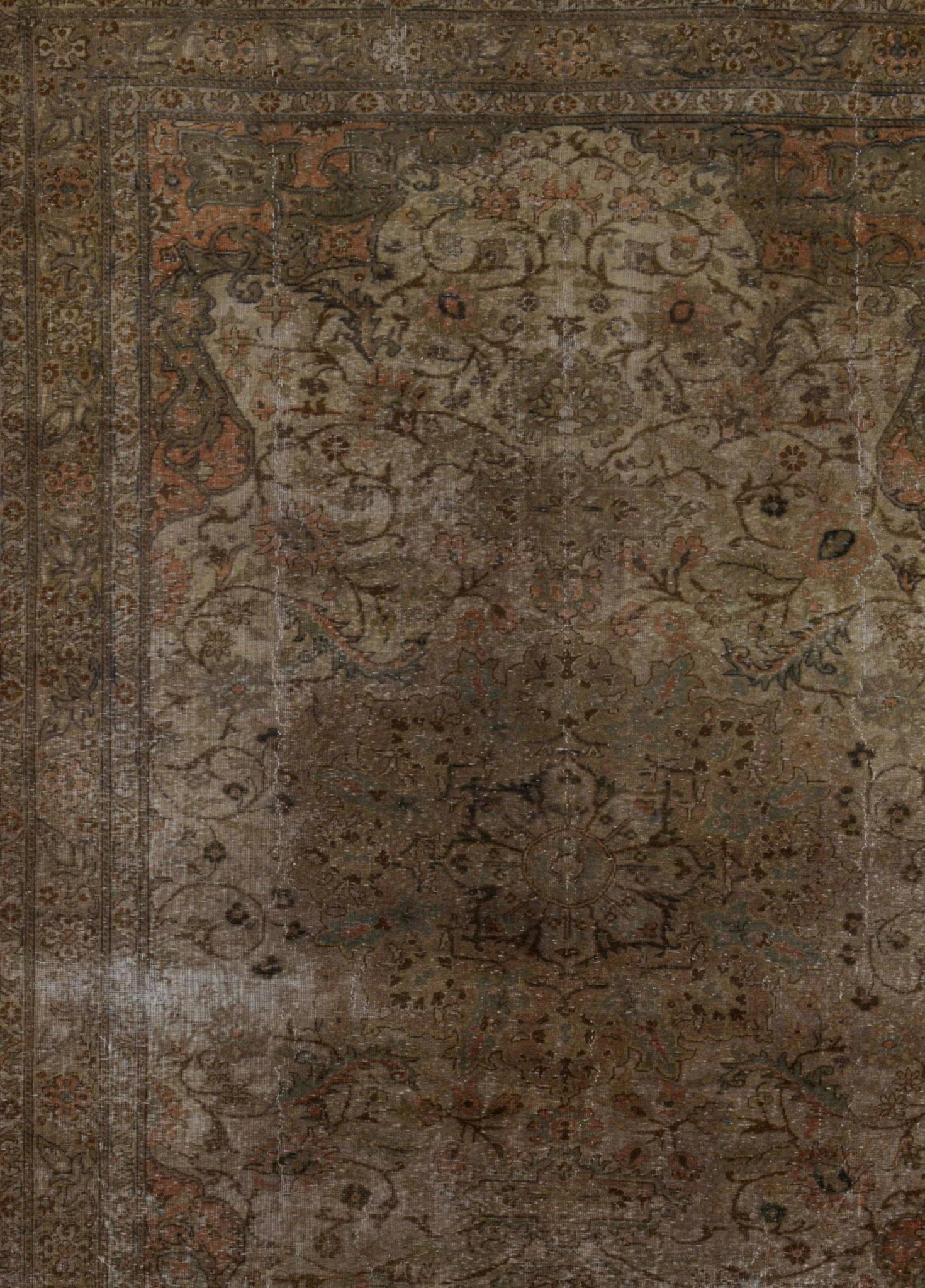 Mehrashan Vintage El Dokuma Yün Halı 300 x 194 cm - Borr Halı