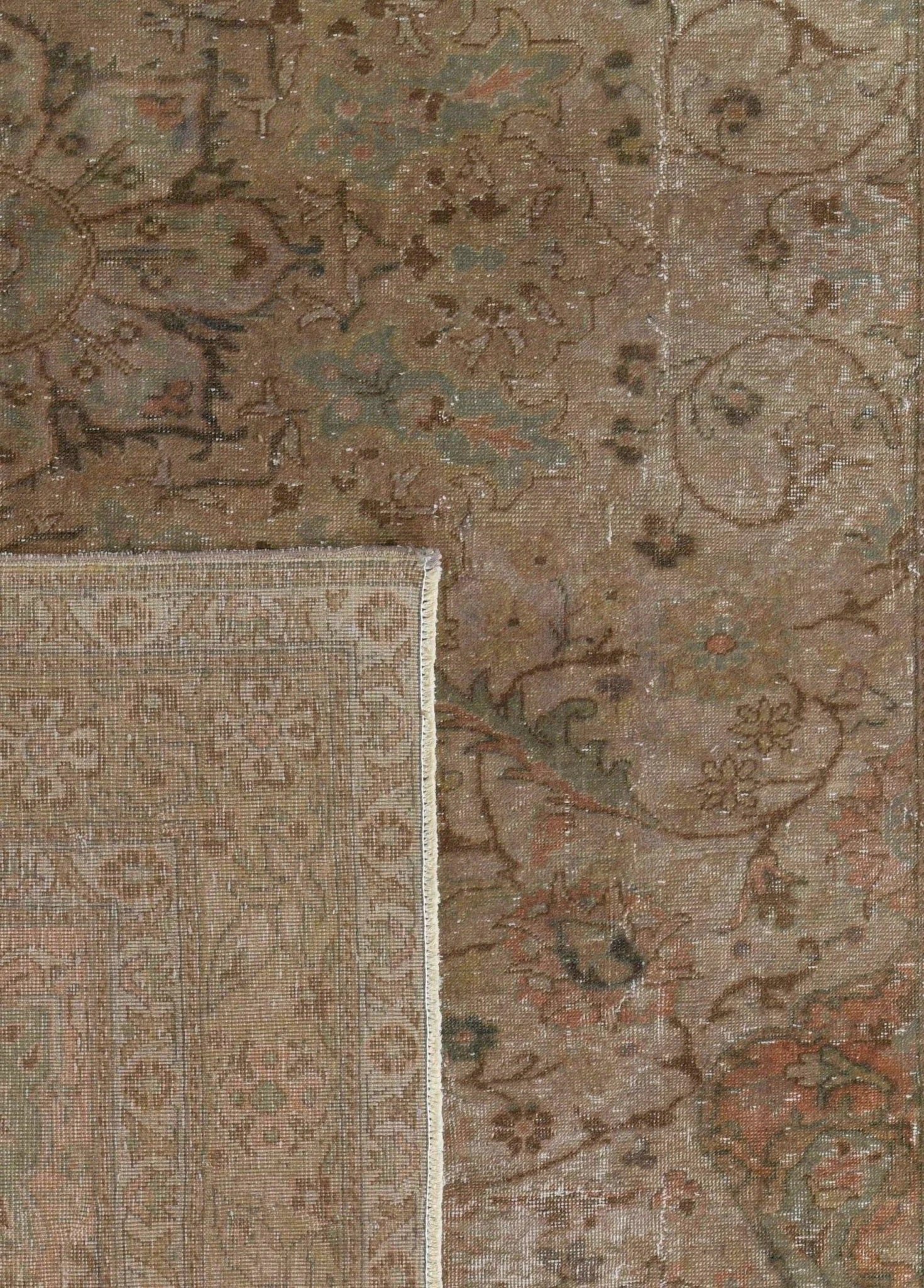 Mehrashan Vintage El Dokuma Yün Halı 300 x 194 cm - Borr Halı