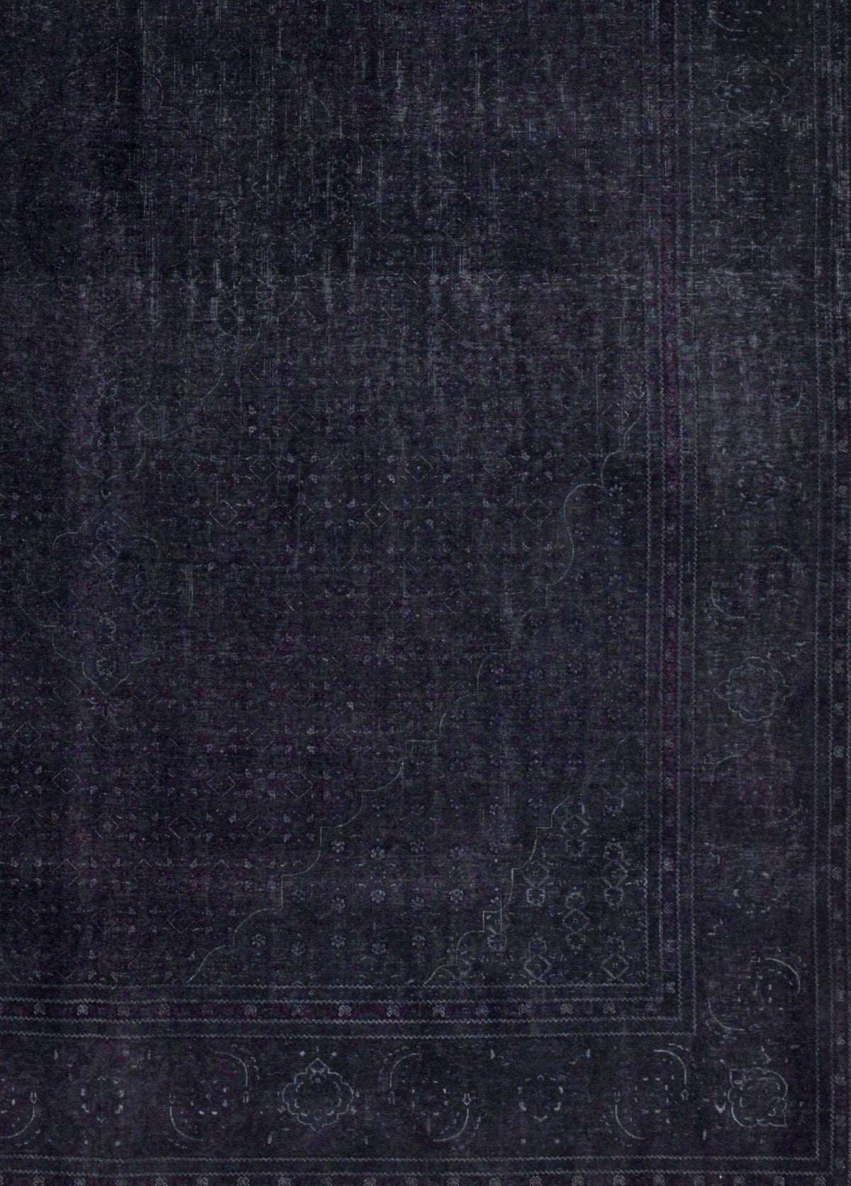 Mehrvaran Vintage El Dokuma Yün Halı 345 x 264 cm - Borr Halı