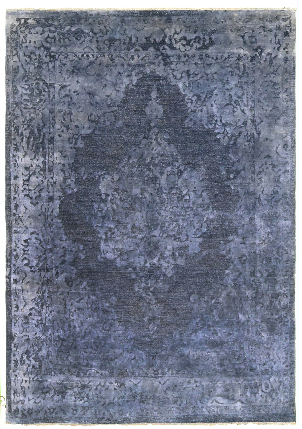 Midnight Azure El Dokuma Yün Halı 240x169 cm - Borr Halı