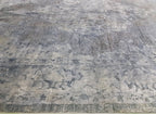 Midnight Azure El Dokuma Yün Halı 240x169 cm - Borr Halı