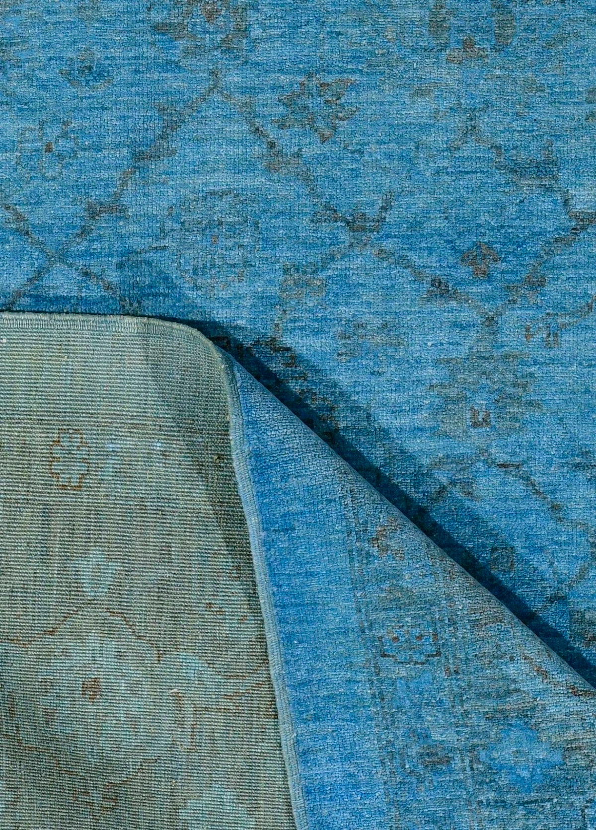 Mirage Azure El Dokuma Yün Halı 258 x 240 cm - Borr Halı