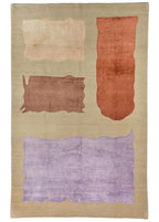 Mirella El Dokuma Yün ve İpek Halı 299x200 cm - Borr Halı