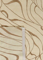 Moiré El Dokuma Yün ve İpek Halı 348 x 253 cm - Borr Halı