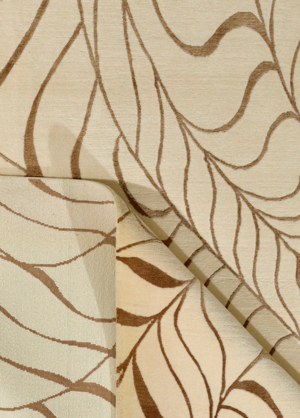 Moiré El Dokuma Yün ve İpek Halı 348 x 253 cm - Borr Halı
