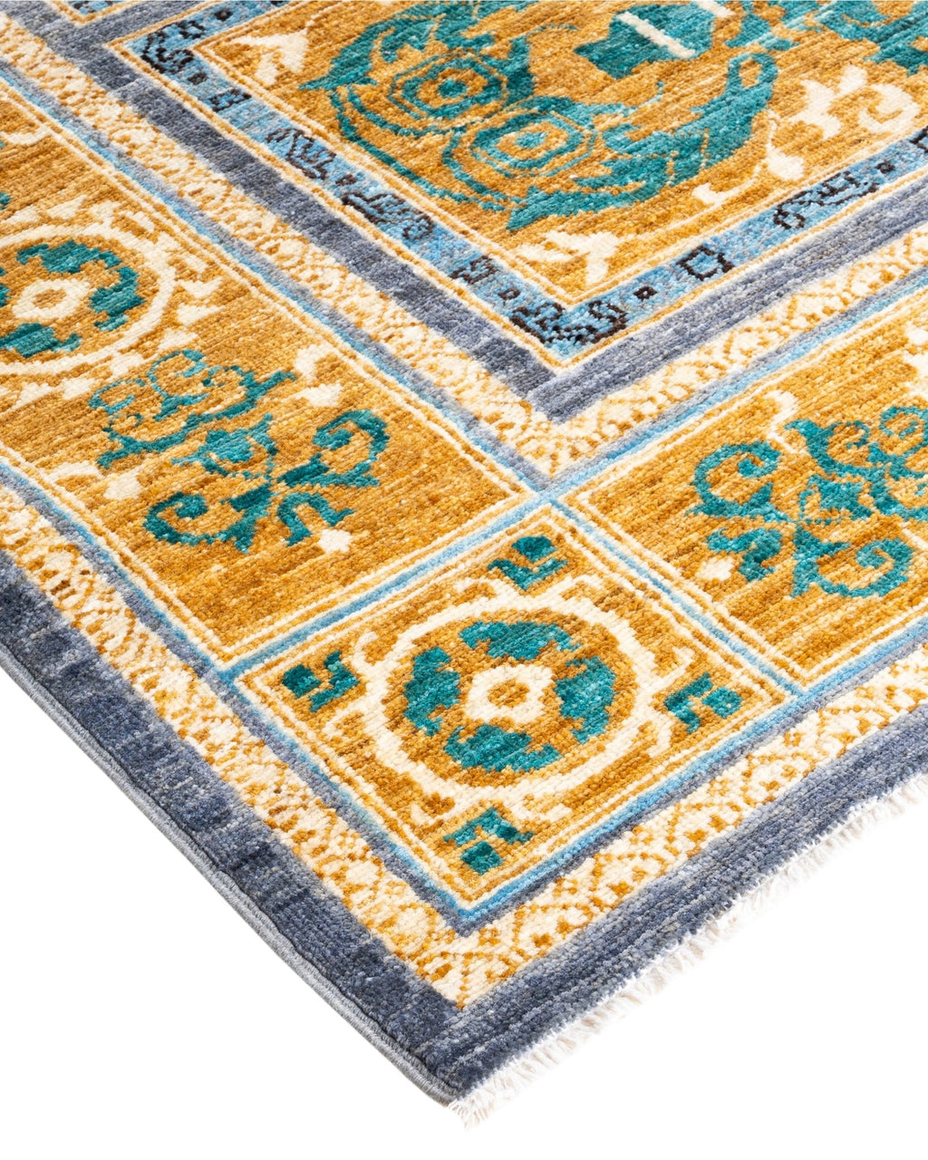 Mosaic Royale El Dokuma Yün ve İpek Halı 222x151 cm - Borr Halı