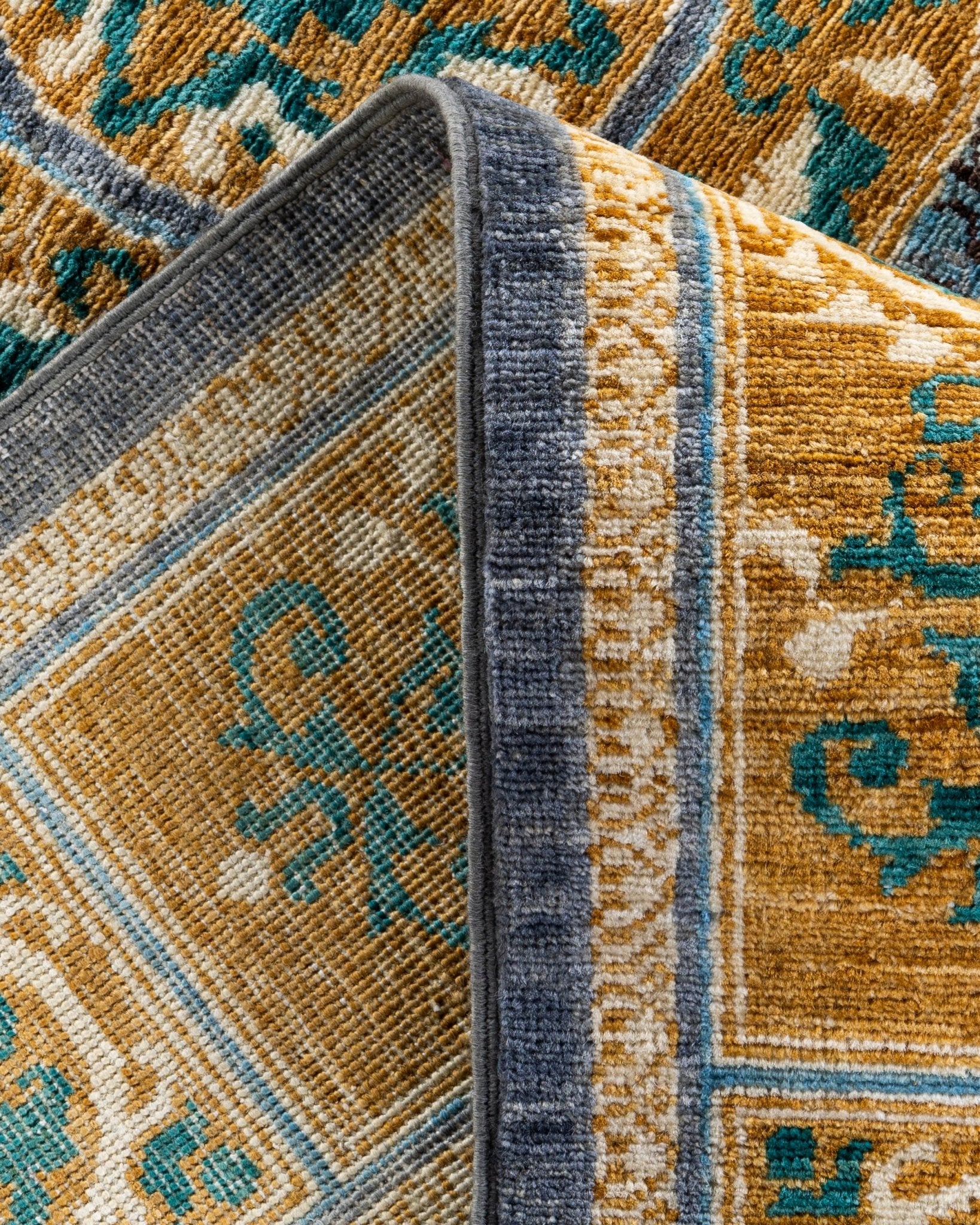 Mosaic Royale El Dokuma Yün ve İpek Halı 222x151 cm - Borr Halı