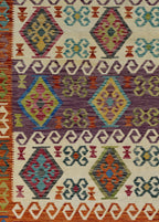 Myrren El Dokuma Yün Kilim 290x204 cm - Borr Halı