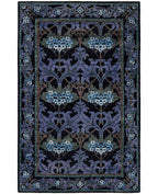 Nightshade Bloom El Dokuma Yün Halı 187 x 120 cm - Borr Halı