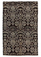 Nocturne Grove El Dokuma Yün ve İpek Halı 186x123 cm - Borr Halı