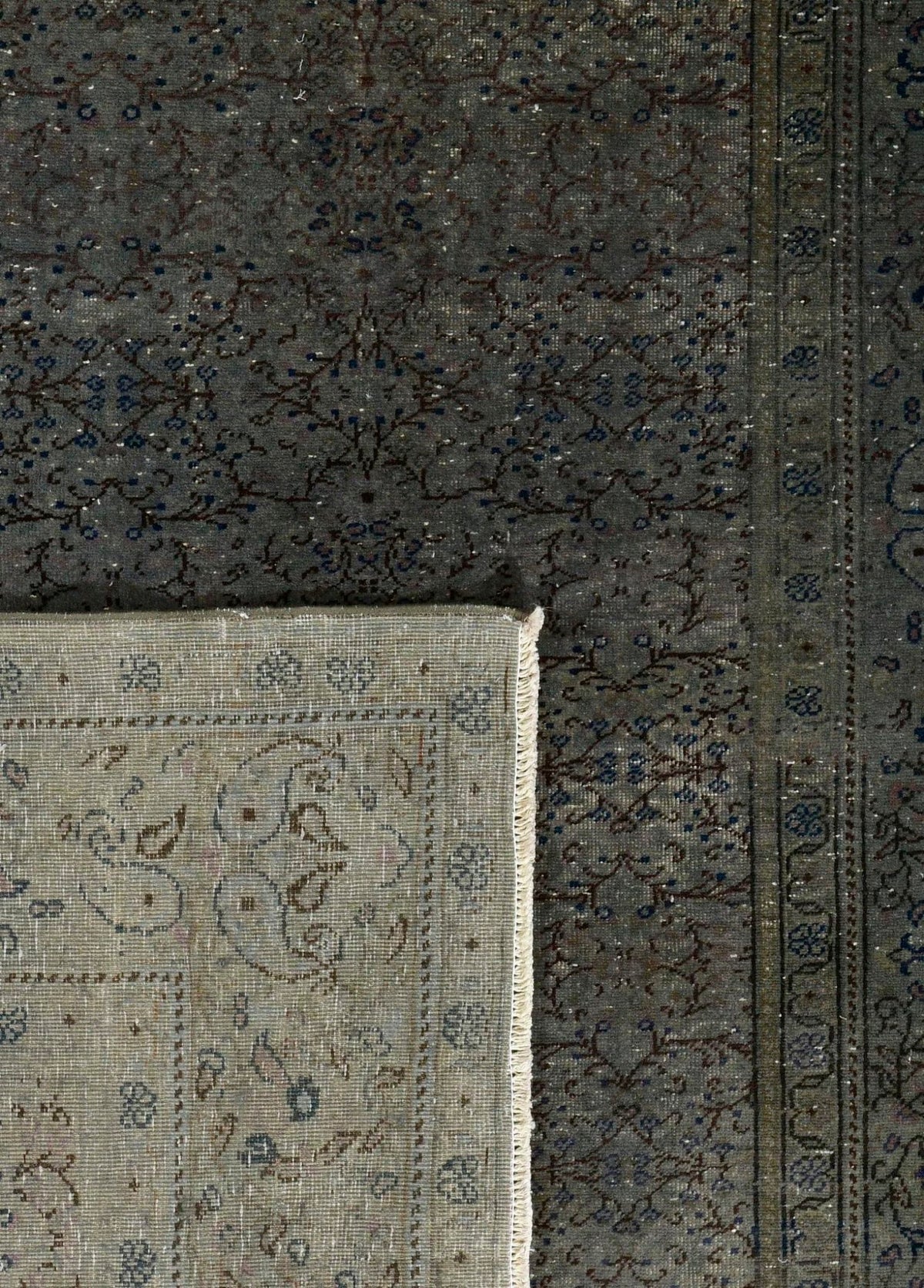 Nocturne Vintage El Dokuma Yün Halı 286 x 195 cm - Borr Halı