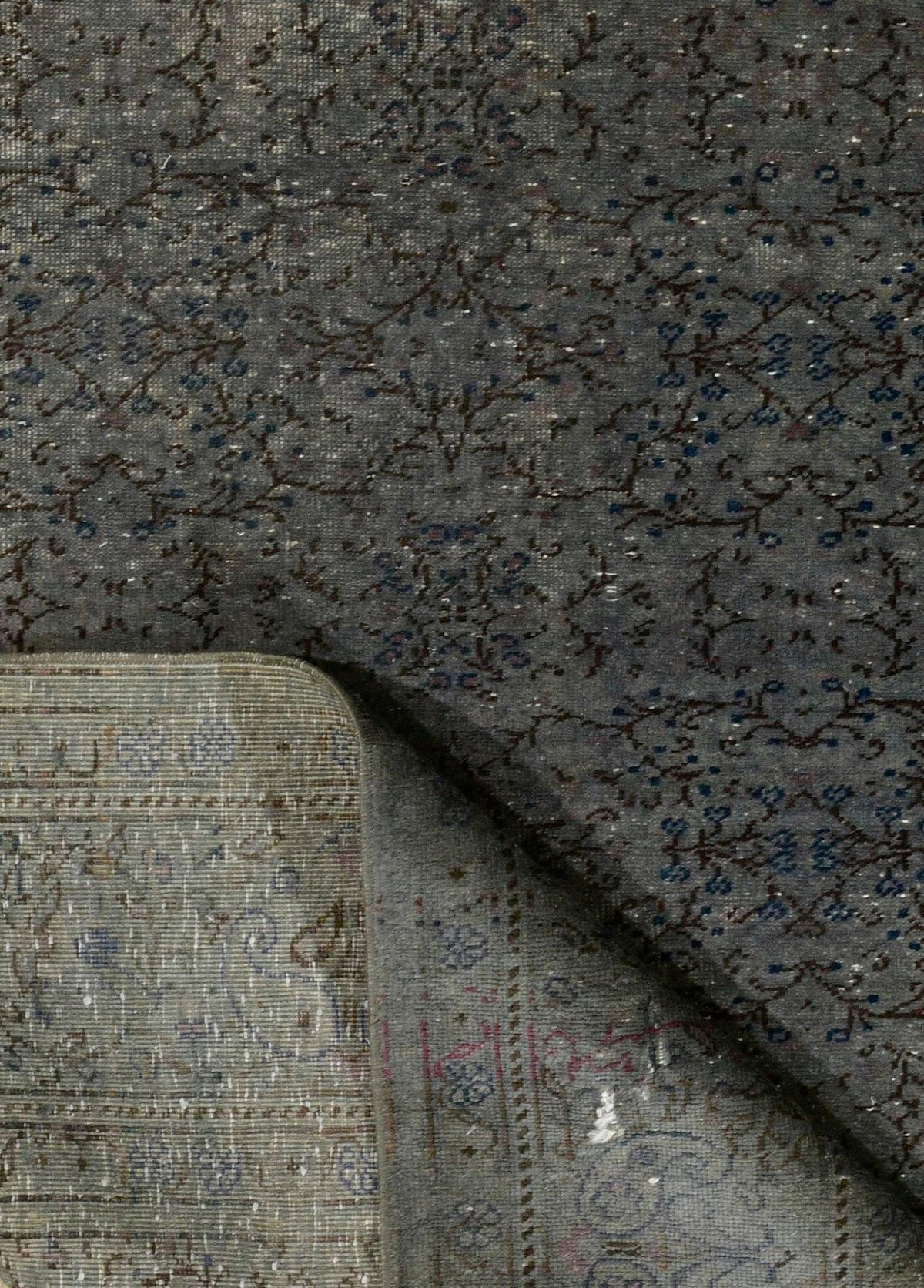 Nocturne Vintage El Dokuma Yün Halı 286 x 195 cm - Borr Halı