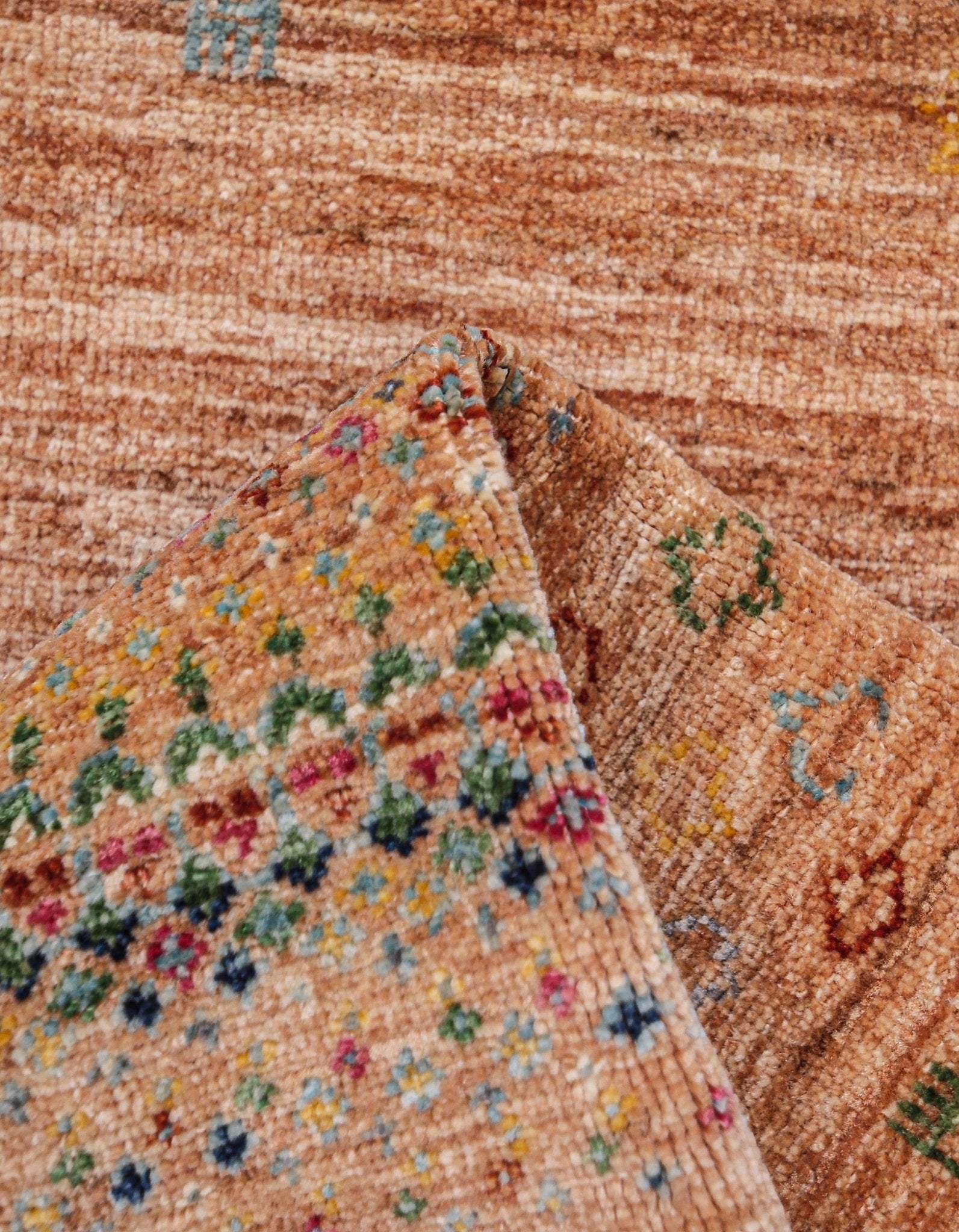 Nomadia Clay El Dokuma Yün Halı 178 x 121 cm - Borr Halı