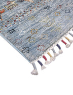 Nomadia Mist El Dokuma Yün Halı 171 x 123 cm - Borr Halı