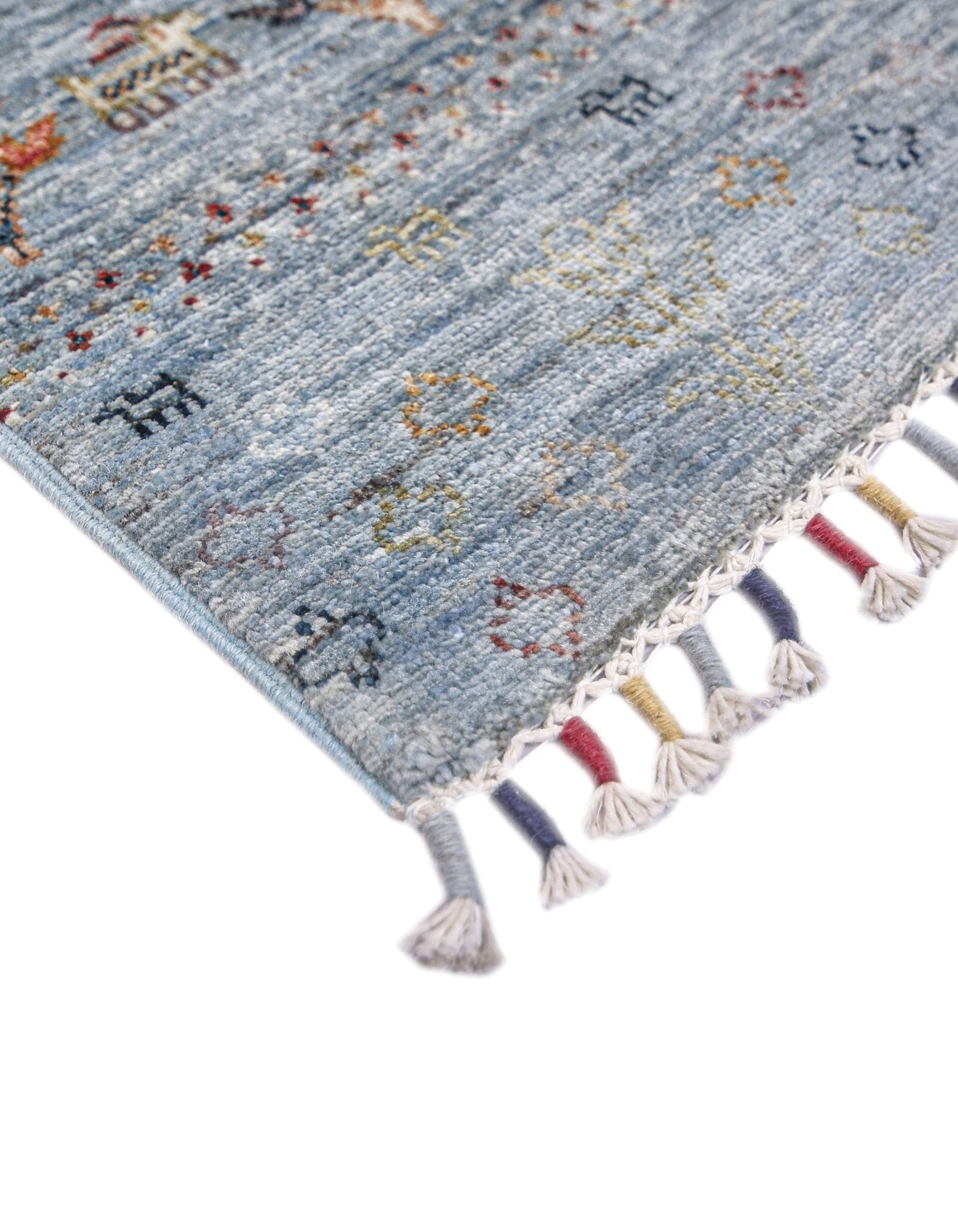 Nomadia Mist El Dokuma Yün Halı 171 x 123 cm - Borr Halı