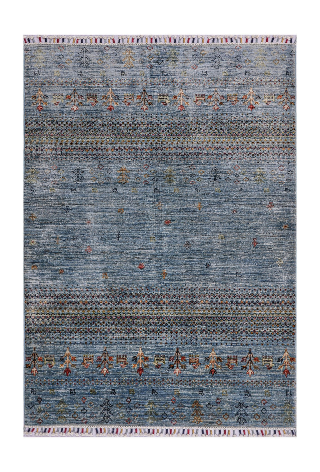 Nomadia Mist El Dokuma Yün Halı 171 x 123 cm - Borr Halı