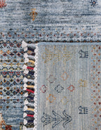 Nomadia Mist El Dokuma Yün Halı 171 x 123 cm - Borr Halı