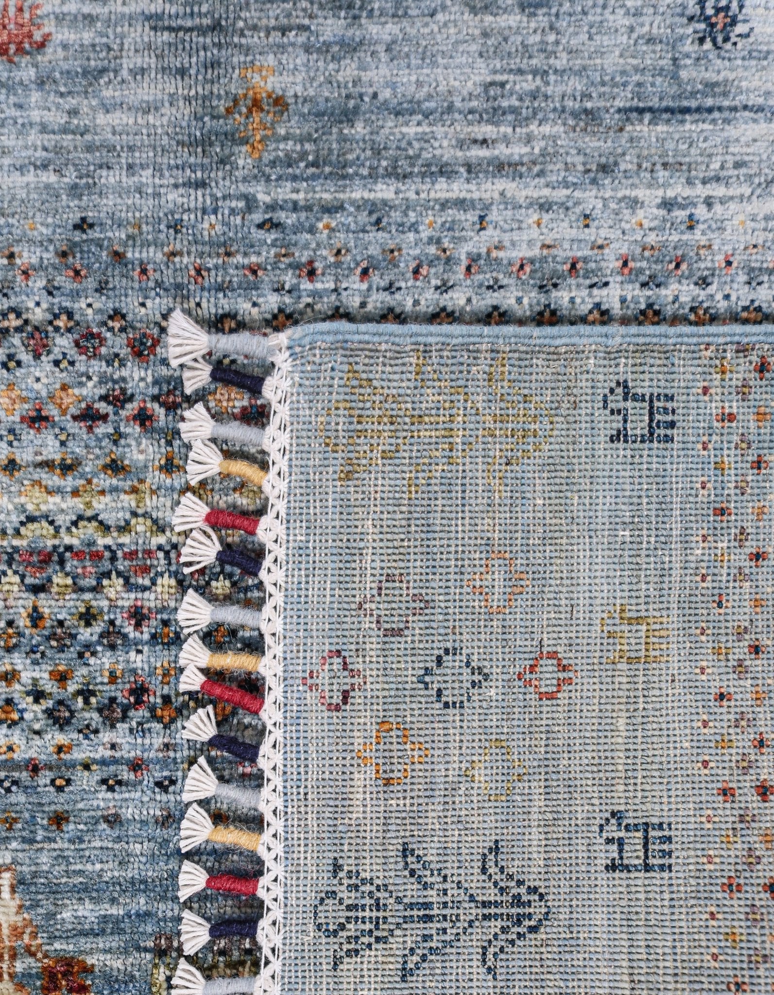 Nomadia Mist El Dokuma Yün Halı 171 x 123 cm - Borr Halı