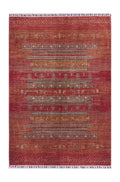Nomadia Saffron Red El Dokuma Yün Halı 182 x 124 cm - Borr Halı