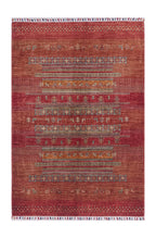 Nomadia Saffron Red El Dokuma Yün Halı 182 x 124 cm - Borr Halı
