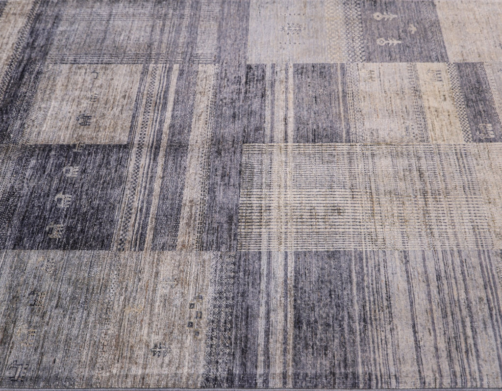 Nomadia Slate El Dokuma Yün Halı 177 x 121 cm - Borr Halı