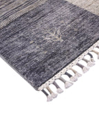 Nomadia Slate El Dokuma Yün Halı 177 x 121 cm - Borr Halı