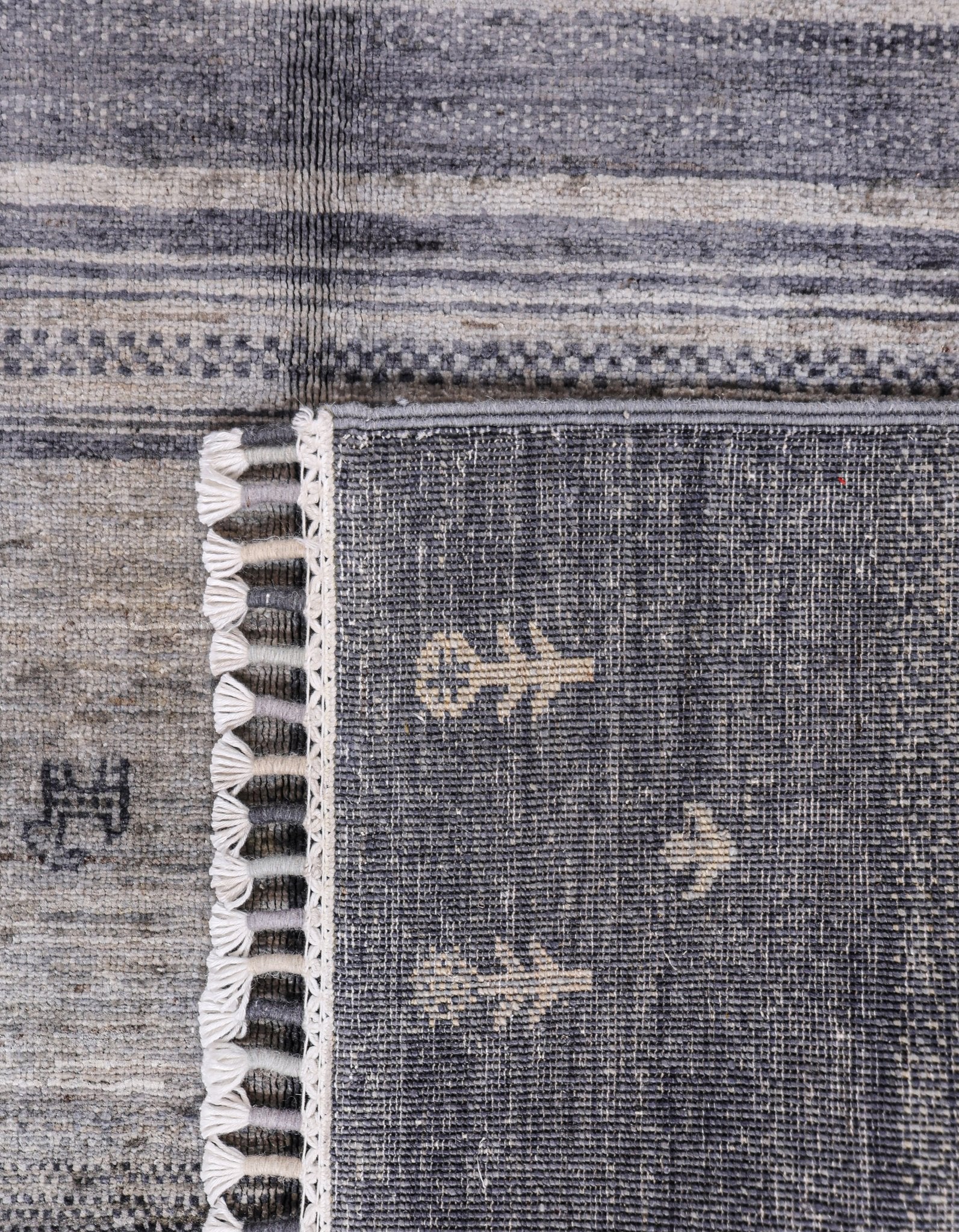 Nomadia Slate El Dokuma Yün Halı 177 x 121 cm - Borr Halı