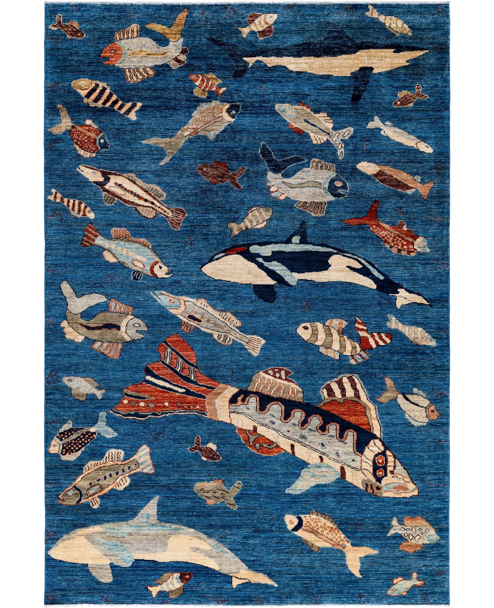 Ocean Parade El Dokuma Yün Halı 268 x 181 cm - Borr Halı