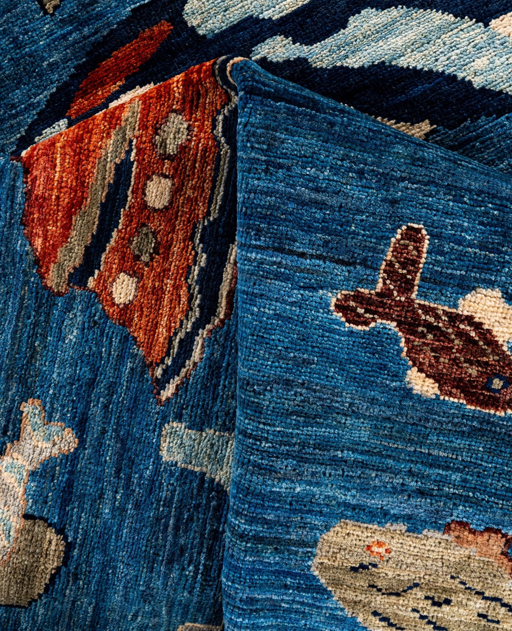 Ocean Parade El Dokuma Yün Halı 268 x 181 cm - Borr Halı