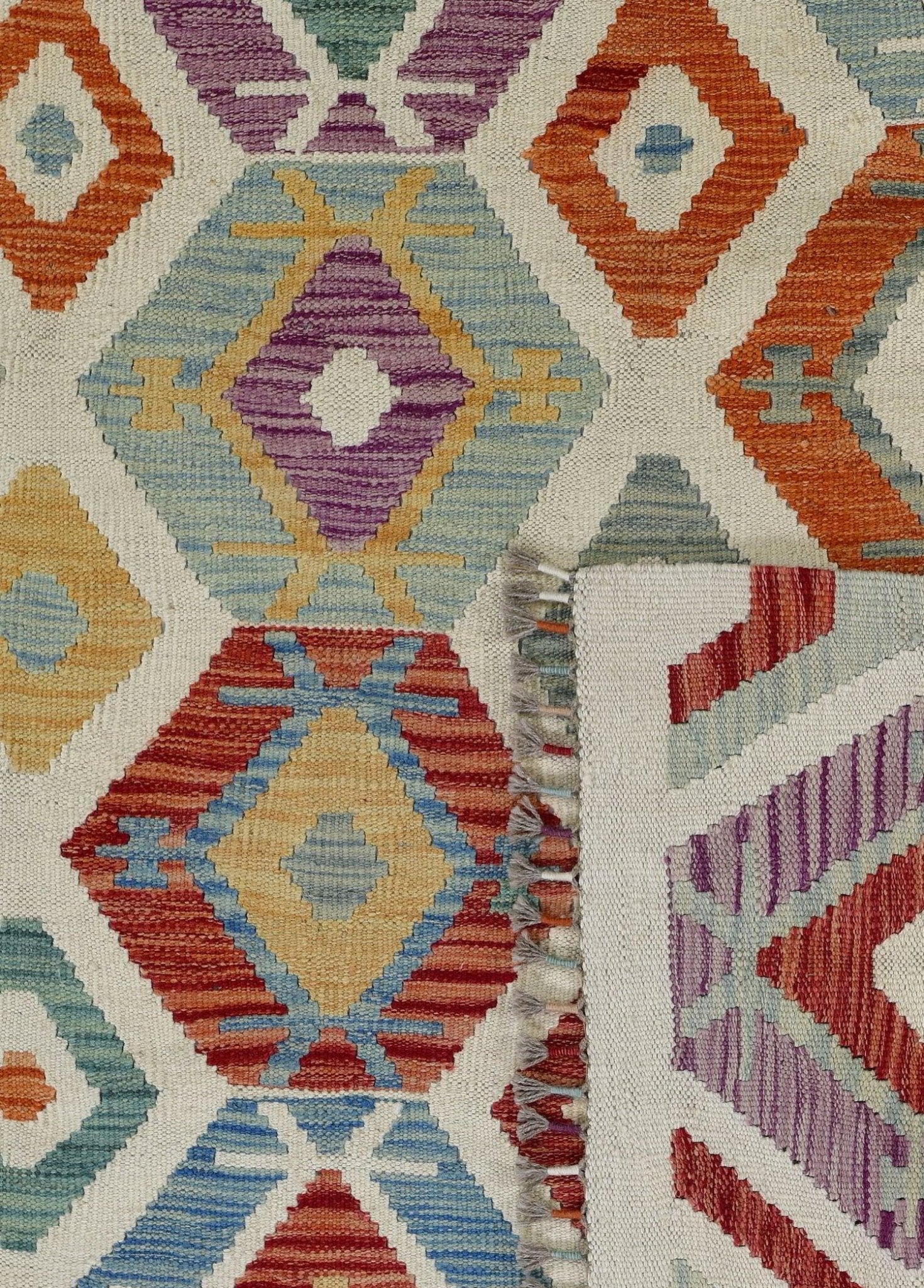 Orenda El Dokuma Yün Kilim 296x211 cm - Borr Halı