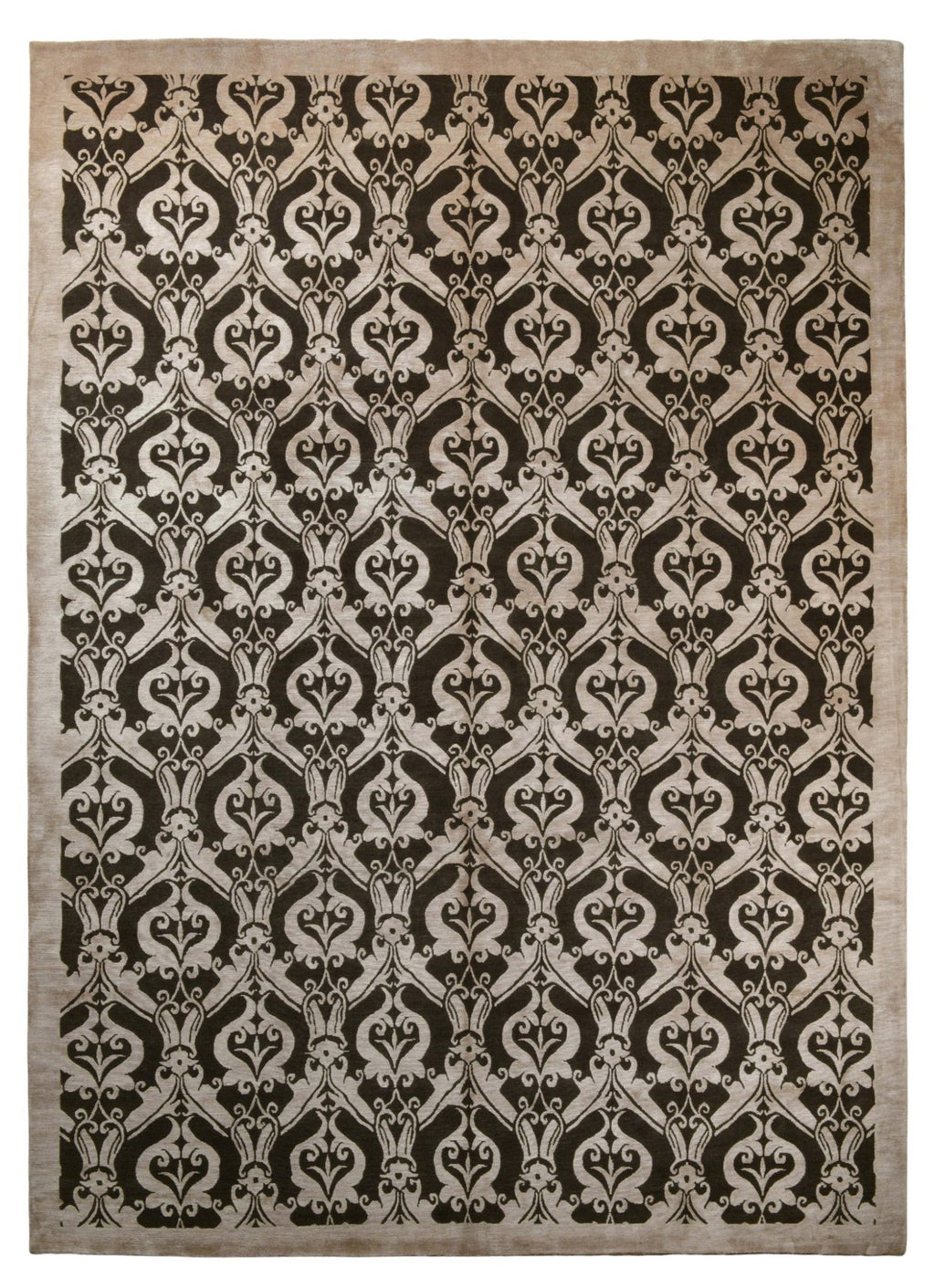 Ornella El Dokuma Yün ve İpek Halı 345 x 251 cm - Borr Halı