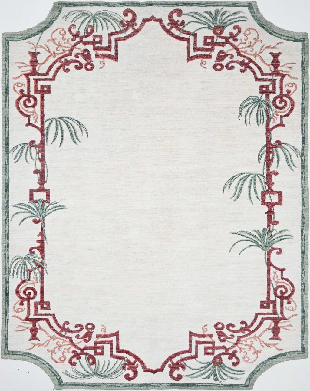 Palmera Frame El Dokuma Yün Halı 310X245 cm - Borr Halı